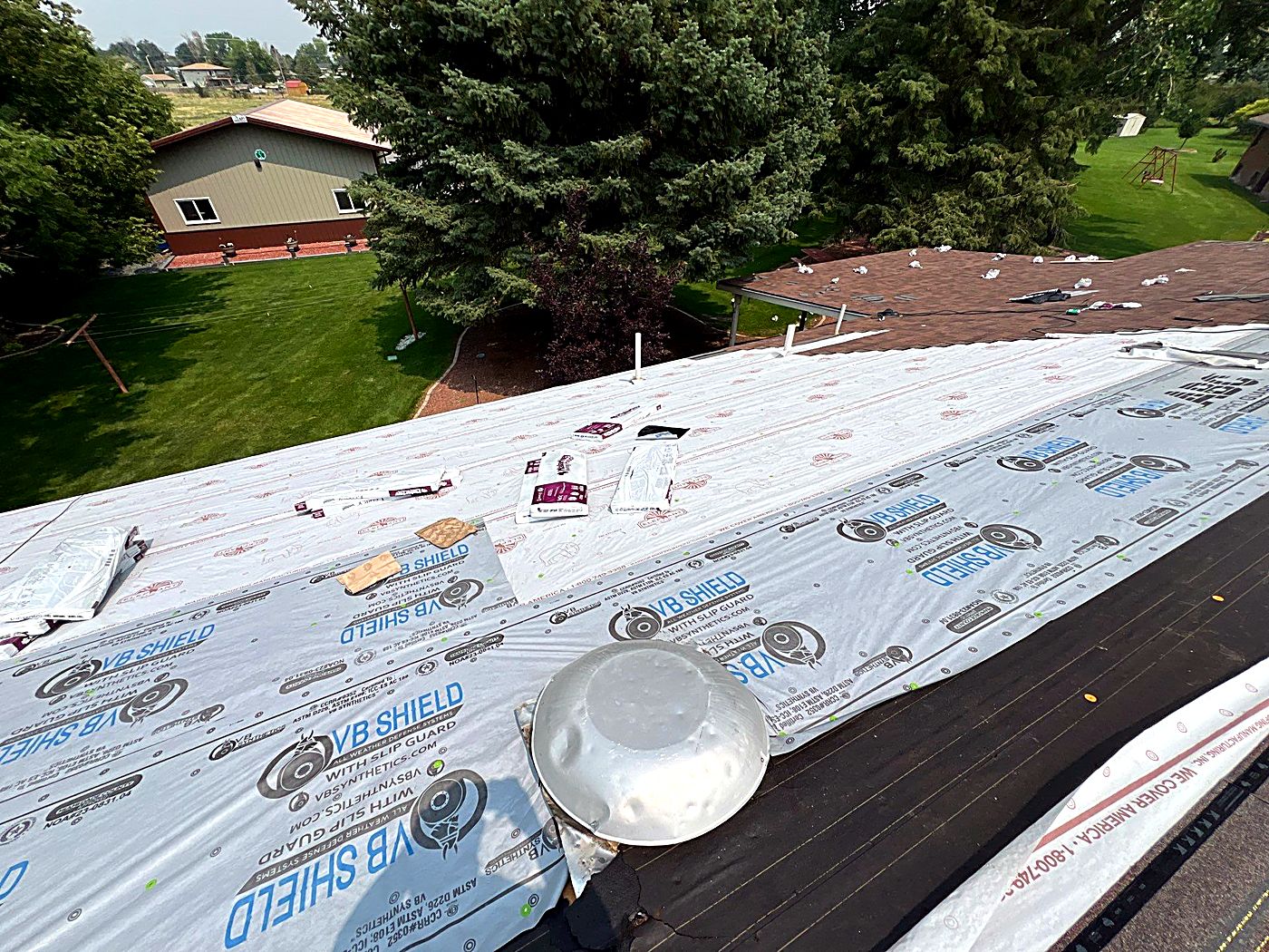Dry-in underway on the Strauch residence in Mitchell