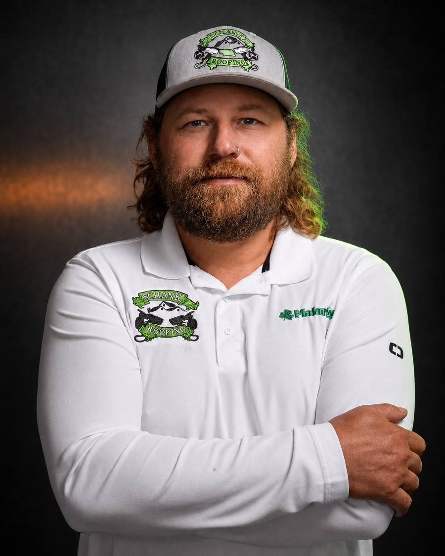 Brock Schank, general manager of Schank Roofing