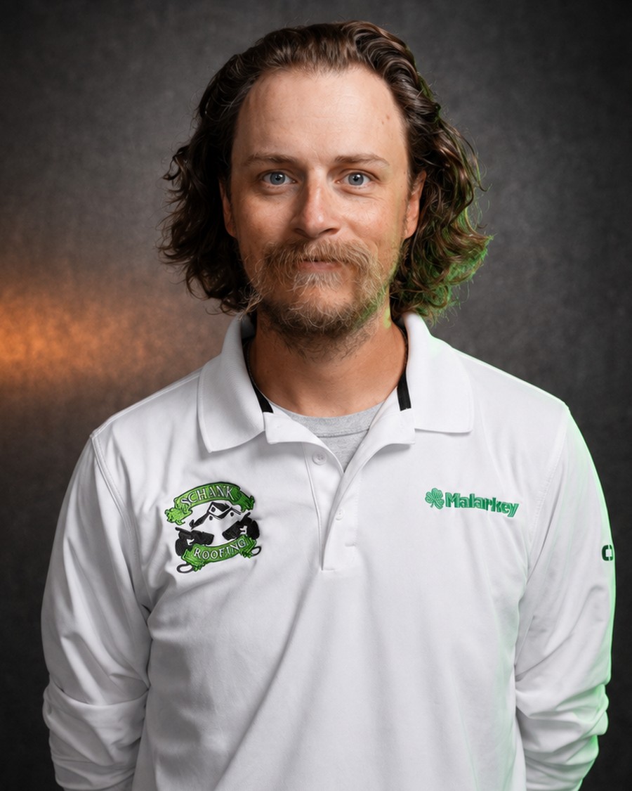 Jayd McDonald, residential sales at Schank Roofing